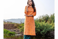Mayree India Breezy Rayon With Hand Work Kurti Collection Design 001 to 010 Series (11)