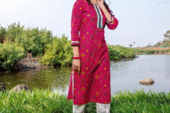 Mayree India Breezy Rayon With Hand Work Kurti Collection Design 001 to 010 Series (4)