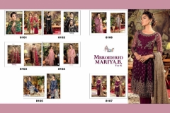 Mbroidered Mariya.B Vol-6 By Shree Fabs Georgette Suits 11