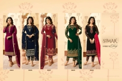 Meenaz-2 By Glossy Georgette Suits 7