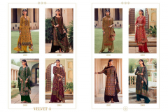 Meera Trendz Charmy Velvet Salwar Suit Design 2001 to 2008 Series (2)