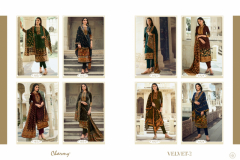 Meera Trendz LLP Charmy Velvet Vol 02 Suits Design 1821 to 1828