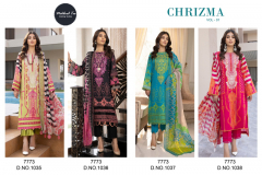 Mehboob Tex Charizma Vol 01 Lawn Collection Cotton Pakistani Suits Design 1035 to 1038 Series (3)