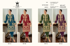 Mehtab Tex 601 Hits Colour Pakistani Salwar Suits Collection Design 601-A to 601-D Series (7)