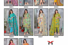 Mishri Creation Mumtaz Vol 08 Karachi Style Heavy Pure Cotton Design 8001 to 8010
