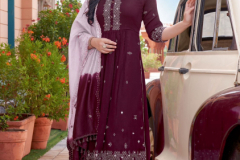 Mittoo Antra Rayon Wrinkle Kurti With Bottom & Dupatta Collection Design 4001 to 4006 Series (5)