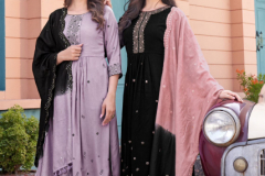 Mittoo Antra Rayon Wrinkle Kurti With Bottom & Dupatta Collection Design 4001 to 4006 Series (1)