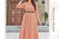 Mittoo Belt Vol 11 Rayon Self Print Kurti With Belt Collection Design 1124 to 1129 Series (7)