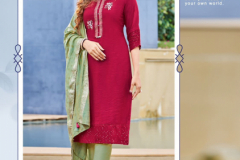 Mittoo Lifestyle Vol 2 Viscose Kurti With Pant & Dupatta Collection Design 7013 to 7018 Series (11)