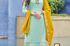Mittoo Lifestyle Vol 2 Viscose Kurti With Pant & Dupatta Collection Design 7013 to 7018 Series (2)