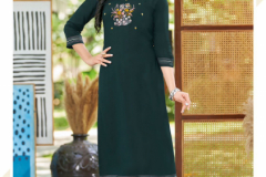 Mittoo Palak Vol 35 Heavy Rayon Straight Kurti Collection Design 1299 to 1306 Series (4)