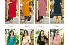 Mittoo Palak Vol 35 Heavy Rayon Straight Kurti Collection Design 1299 to 1306 Series (9)