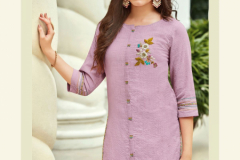 Mittoo Priyal Vol 10 Cotton Weaving Handwork Kurti Collection Design 2073 to 2078 Series (6)