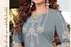 Mittoo Rihana Vol 2 Rayon Straight Kurti With Bottom & Dupatta Collection Design 6007 to 6012 Series (11)