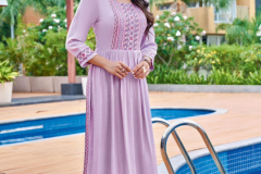 Mittoo Sargam Wrinkle Rayon Embroidered Kurti Collection Design 1001 to 1006 Series (5)