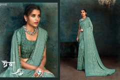 Moh Manthan 21105 Series Mahotsav Designer Saree Silk Georgette Design 21105 to 21117 13