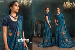 Moh Manthan 21105 Series Mahotsav Designer Saree Silk Georgette Design 21105 to 21117 2