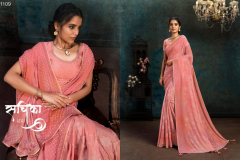 Moh Manthan 21105 Series Mahotsav Designer Saree Silk Georgette Design 21105 to 21117 7
