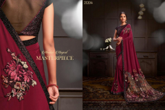 Moh Manthan 21200 Series Mahotsav Designer Saree Silk Georgette Design 21204 to 21212 2