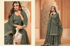 Mohini Fashion Glamour Vol 95 Sharara Style Design 95001-95006 Series (7)