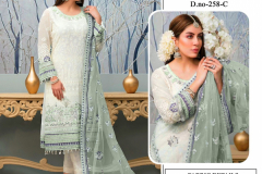 Motifz D.No. 258 Georgette Designer Pakistani Salwar Suits Design 258A to 258D Series (3)