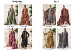 Mumtaz Arts Elan Pure Jam Satin With Digital Print Salwar Suits Collection Design 10001 to 10008 Series (16)