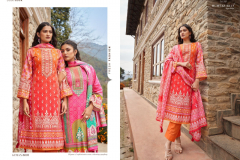 Mumtaz Arts Gunjan Pure Viscose Lawn Cambric Printed Salwar Suit Collection Design 8001 to 8006 Series (4)