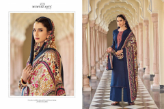 Mumtaz Arts Jamdani Karachi Suits Pure Jam Satin Design 5001 to 5010 3