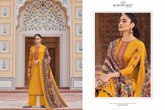 Mumtaz Arts Jamdani Karachi Suits Pure Jam Satin Design 5001 to 5010 5