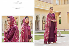 Mumtaz Arts Jamdani Karachi Suits Pure Jam Satin Design 5001 to 5010 9