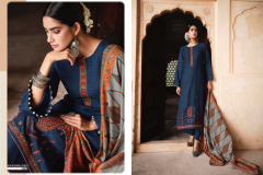Mumtaz Arts Kaashni Pashmina Salwar Suits Design 5001 to 5008 Series (6)