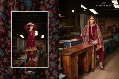 Mumtaz Arts Kanikar Velvet Vol 2 Pure Valvet Pakistani Salwar Suit Design 1001 to 1008 Series (7)