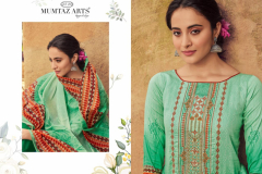 Mumtaz Arts Kinnari Embroidery Karachi Suits Design 7001 to 7010 14