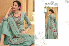 Mumtaz Arts Kinnari Embroidery Karachi Suits Design 7001 to 7010 16