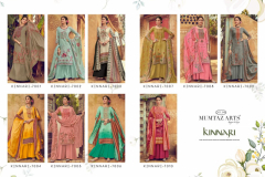 Mumtaz Arts Kinnari Embroidery Karachi Suits Design 7001 to 7010 17
