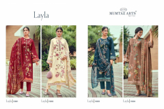 Mumtaz Arts Layla Pure Jam Satin Digital Discharge Print Salwar Suit Collection Design 15001 To 15004 Series (8)