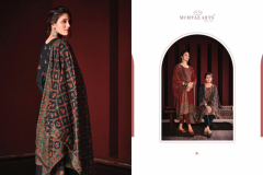 Mumtaz Arts Madno Pashmina Salwar Suit Design 3001 to 3008 Series (6)