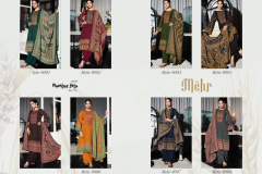 Mumtaz Arts Mehr Woollen Pashmina Suit Collection Design 9001 to 9008 Series (16)