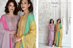 Mumtaz Arts Mughal Garden Pure Lawn Cambric Print Salwar Suit Collection Design 28001 to 28008 Series (6)