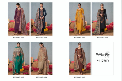 Mumtaz Arts Muraad Jam Satin Pakistani Salwar Suits Collection Design 4001 to 4007 Series (13)