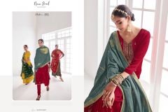 Mumtaz Arts Nain Preet Mastani Silk Salwar Suit Design 1001 to 1005 Series (13)
