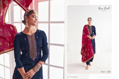 Mumtaz Arts Nain Preet Mastani Silk Salwar Suit Design 1001 to 1005 Series (9)