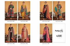 Mumtaz Arts Patola Jam Satin Salwar Suits Collection Design 2001 to 2007 Series (10)
