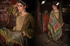 Vintage Collection Mumtaz Arts Safaa Vol 1 Velvet With Embroidery Work Suit Design 2001 to 2008 Series (14)