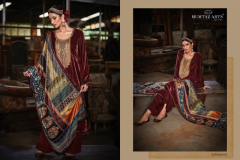Vintage Collection Mumtaz Arts Safaa Vol 1 Velvet With Embroidery Work Suit Design 2001 to 2008 Series (8)