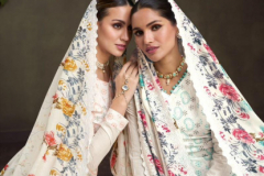 Mumtaz Arts Shades of Beauty 2 Pure Lawn Lucknowi Work Suits Collection Design No. 17001 to 17004 Series (1)