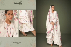 Mumtaz Arts Shades of Love-1 Pure Lawn Lucknowi Suits Collection Design 16001 to 16004 Series (8)