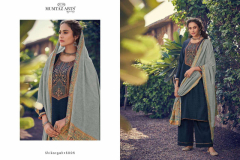 Mumtaz Arts Shikargah Pure Jam Satin Karachi Suits Design 3001 to 3005 6