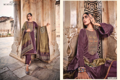 Mumtaz Arts Tarruf Velvet Vol 3 Velvet With Digital Print Salwar Suit Design 3001 to 3008 Series (12)