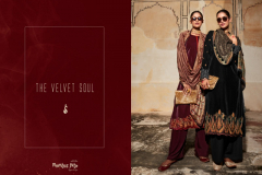 Mumtaz Arts The Velvet Soul Velvet Winter Collection Salwar Suits Design 1201 to 1207 Series (2)